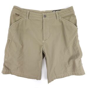 KUHL 10" Ramblr Short Nylon Cargo Utility Hiking Gorpcore Outdoor Olive Khaki 35